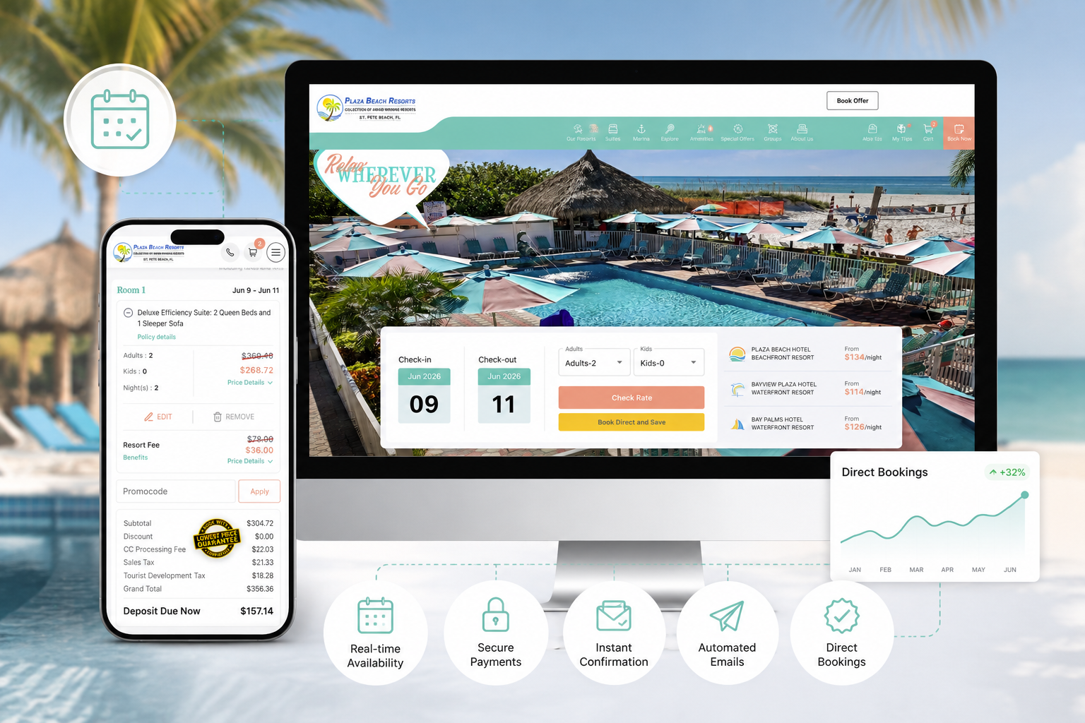 Lodging Booking Engine